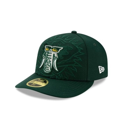 Sapca New Era Oakland Athletics MLB Logo Elements Low Profile 59FIFTY Fitted - Verzi